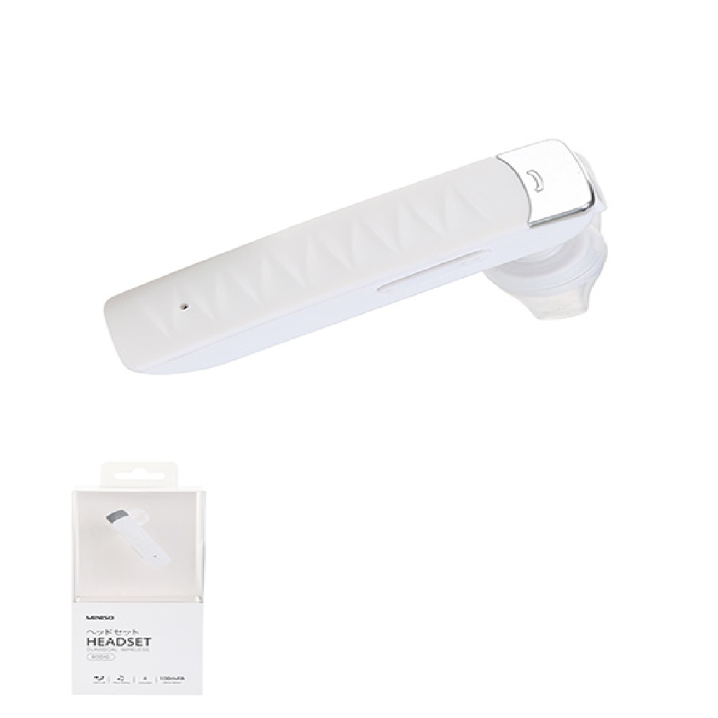 Audífono Bluetooth Clásico Modelo:R5515 (Blanco)
