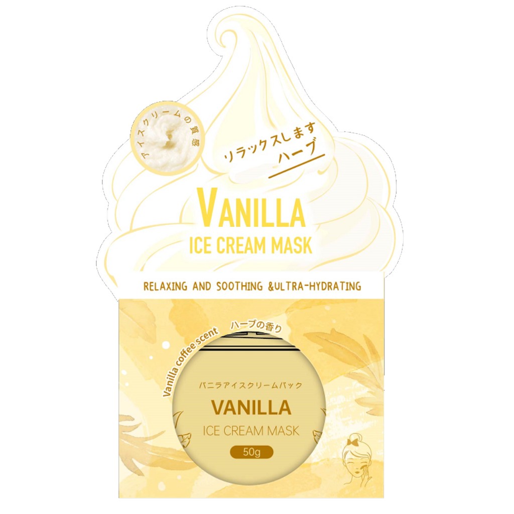Mascarilla Facial (Ice-Cream Vainilla)
