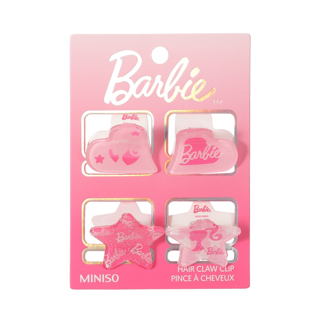 Barbie - Set de Ganchos ( 4 unidades)