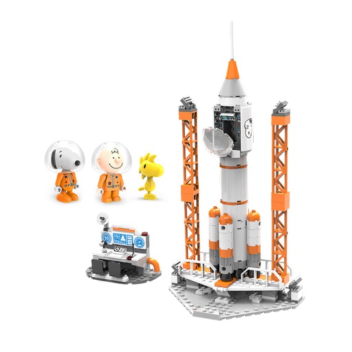 [6931798805529] Bloques de Construcción Snoopy (Cohete Espacial)
