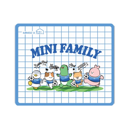 [6931798873016] Almohadilla para Mouse Mini Family (Azul)