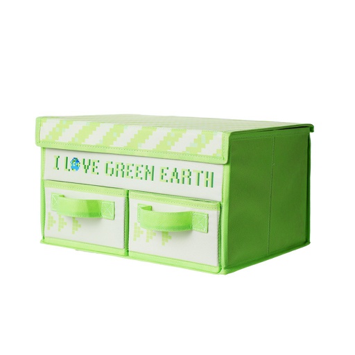 [6936735324972] I Love Earth - Organizador (Verde)