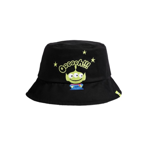 [6936735346288] Disney Pixar - Bucket Hat (Alien, negro)