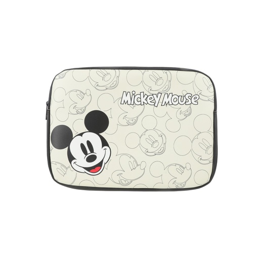 [6941856916302] Mickey Mouse - Bolso para Laptop (Crema)