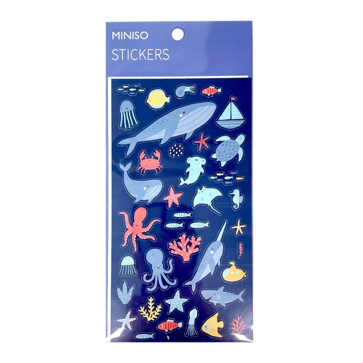 [6942083513289] Ocean Series - Stickers de Oceano