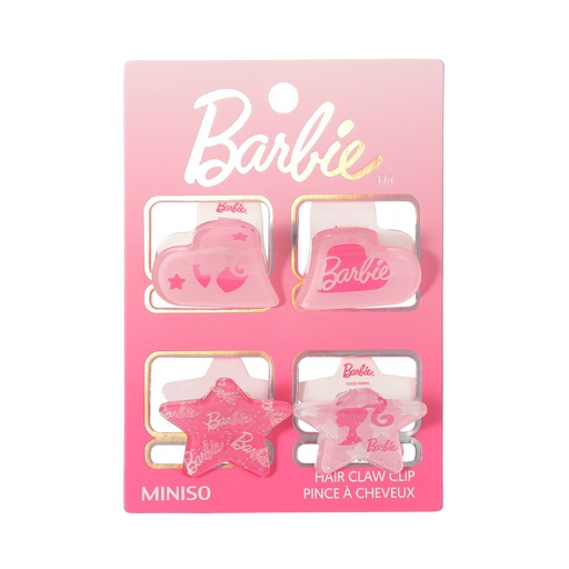 [6942083569149] Barbie - Set de Ganchos ( 4 unidades)